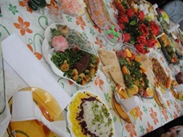 مسابقه آشپزی به مناسبت هفته خوابگاهها درخوابگاه بوستان دختران