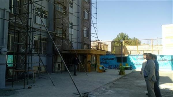 انجام عملیات بازسازی خوابگاه های دانشگاه علوم پزشکی کرمانشاه در تابستان
