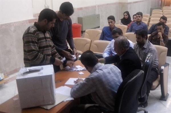 انتخابات شورای صنفی دانشگاه علوم پزشکی کرمانشاه برگزار گردید