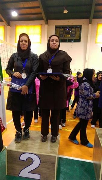 تیم والیبال دختران دانشجو دانشگاه علوم پزشکی کرمانشاه نایب قهرمان کشور شد