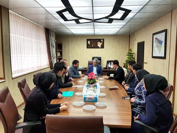 اعضای مرکزی شورای صنفی دانشگاه علوم پزشکی کرمانشاه با رئیس دانشگاه دیدار کردند