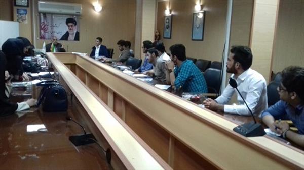 جلسه رابطین انجمن های ورزشی در سالن اجتماعات شهدای دانشجو برگزار گردید